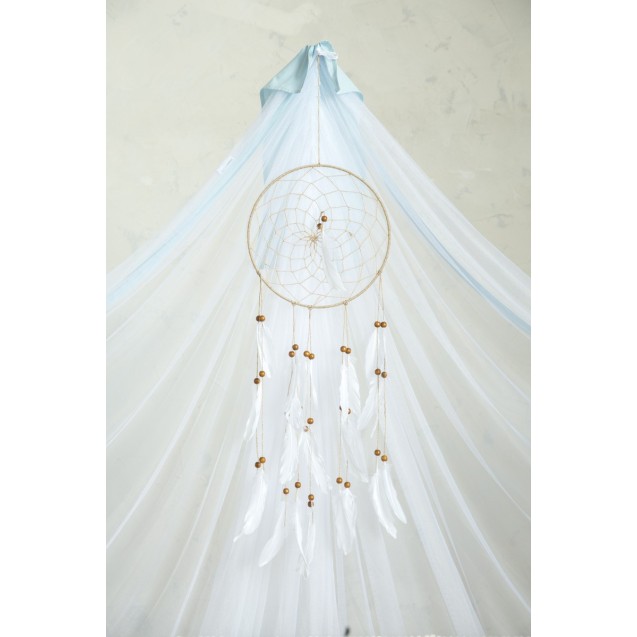 Κουνουπιέρα Nima Nappy Light Blue 200x570