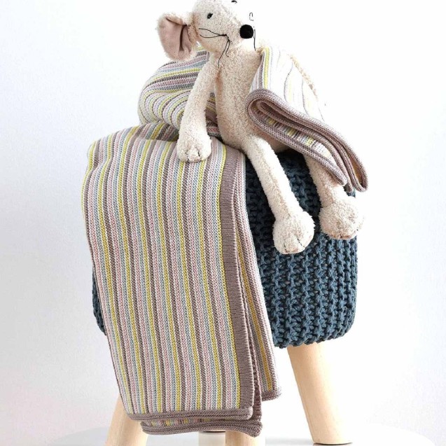 Kουβέρτα Αγκαλιάς Πλεκτή Sb Home Paint 90x90