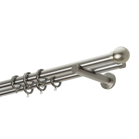 Κουρτινόβεργα Zogometal Easy Line E0058 Νίκελ Ματ