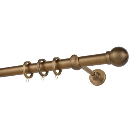 Κουρτινόβεργα Zogometal Easy Line E0058 Μπρονζέ