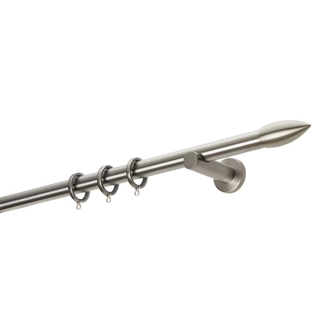 Κουρτινόβεργα Zogometal Easy Line E0430 Νίκελ Ματ