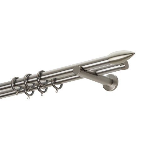 Κουρτινόβεργα Zogometal Easy Line E0430 Νίκελ Ματ