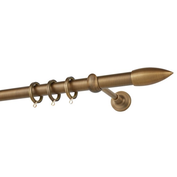 Κουρτινόβεργα Zogometal Easy Line E0430 Μπρονζέ