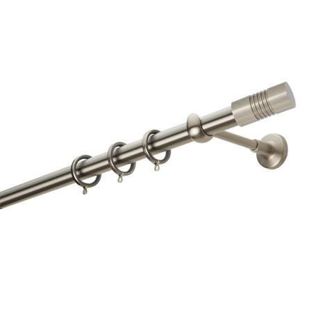 Κουρτινόβεργα Zogometal Easy Line E0435 Νίκελ Ματ