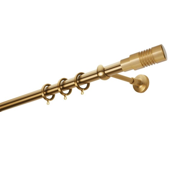 Κουρτινόβεργα Zogometal Easy Line E0436 Όρο Ματ