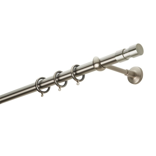 Κουρτινόβεργα Zogometal Easy Line E4142 Νίκελ Ματ