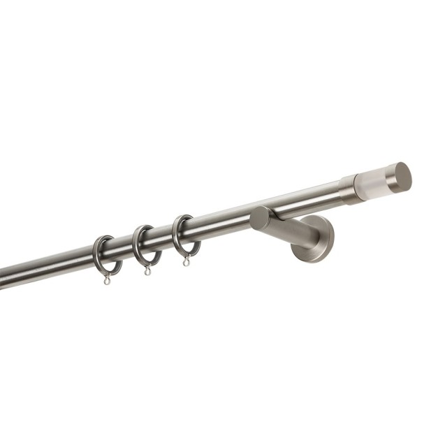 Κουρτινόβεργα Zogometal Easy Line E4145 Νίκελ Ματ