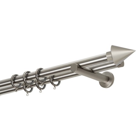 Κουρτινόβεργα Zogometal Easy Line E4146 Νίκελ Ματ