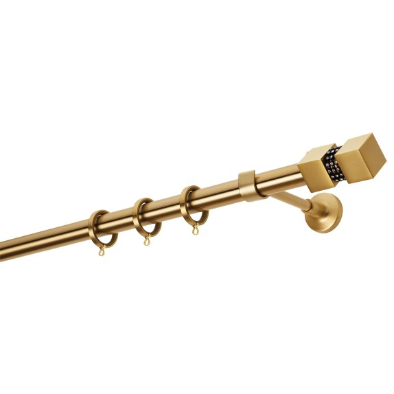 Κουρτινόβεργα Zogometal Easy Line E4136 Όρο Ματ Με Άκρα...