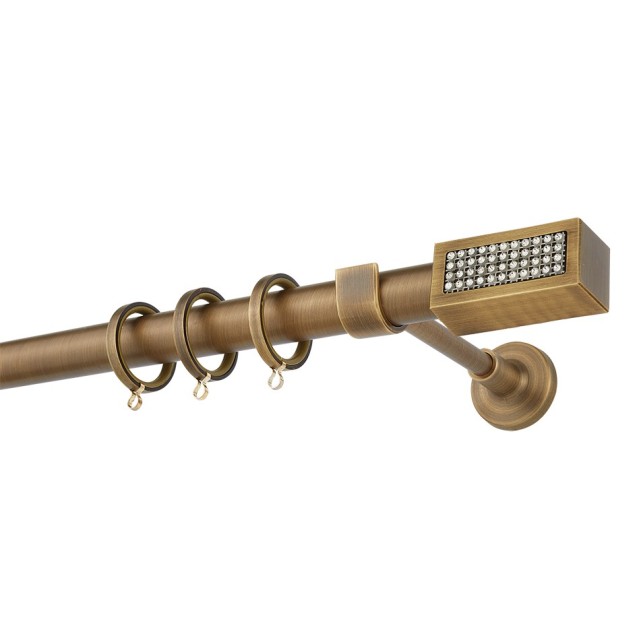 Κουρτινόβεργα Zogometal Easy Line E4138 Μπρονζέ...