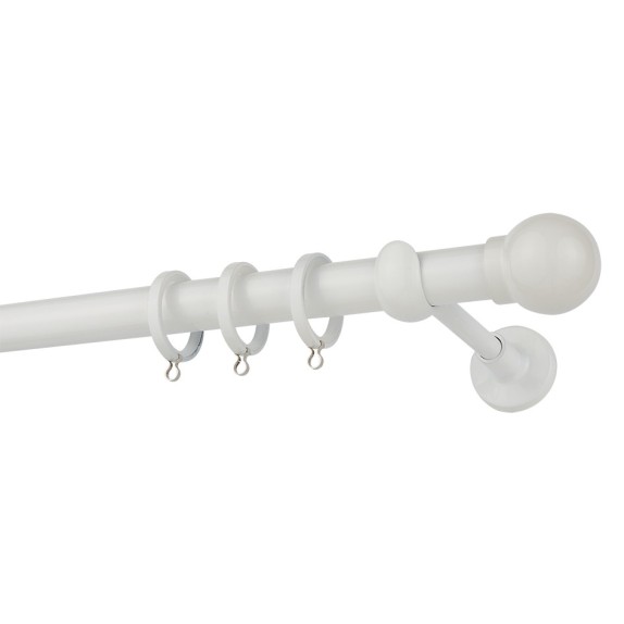 Κουρτινόβεργα Zogometal Color Pop Super Gloss CP0058 Λευκό