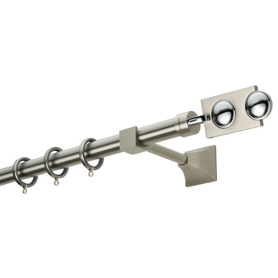  Κουρτινόβεργα Zogometal Prestige Collection PR4014 Νίκελ...