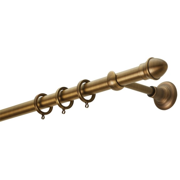 Κουρτινόβεργα Zogometal Classique Collection CL0073 Μπρονζέ
