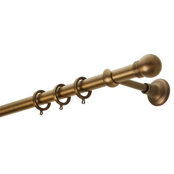 Κουρτινόβεργα Zogometal Classique Collection CL0074 Μπρονζέ