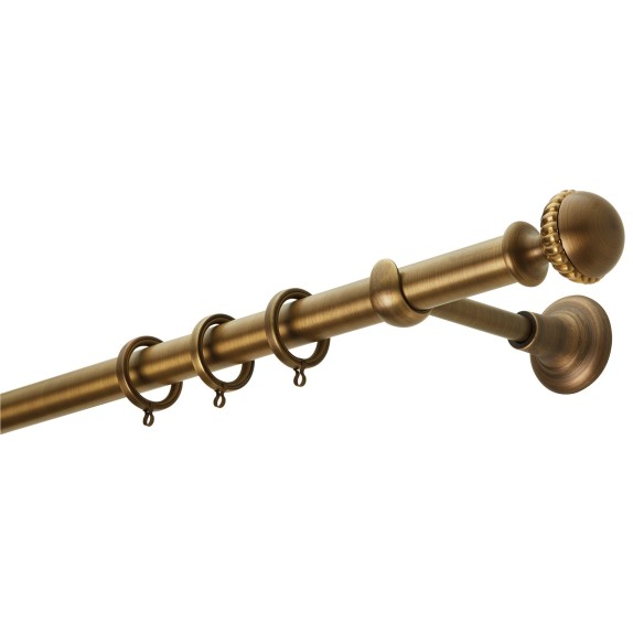 Κουρτινόβεργα Zogometal Classique Collection CL0076 Μπρονζέ
