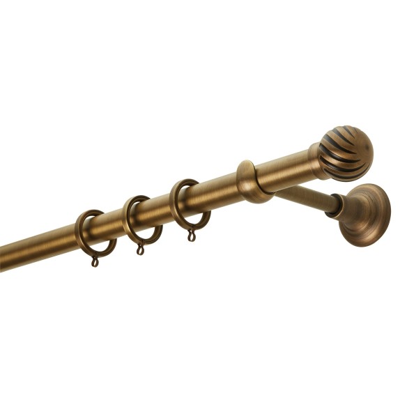 Κουρτινόβεργα Zogometal Classique Collection CL0427 Μπρονζέ