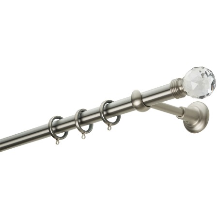 Κουρτινόβεργα Zogometal Classique Collection CL0434 Νίκελ Ματ