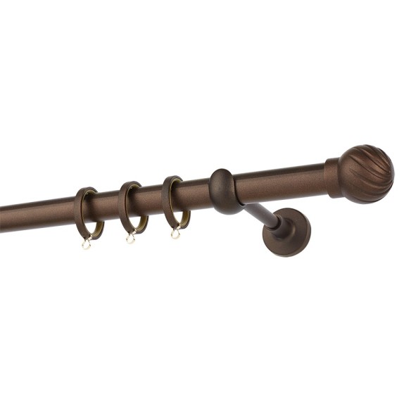 Κουρτινόβεργα Zogometal Rustique Collection R0427 Αντικέ...