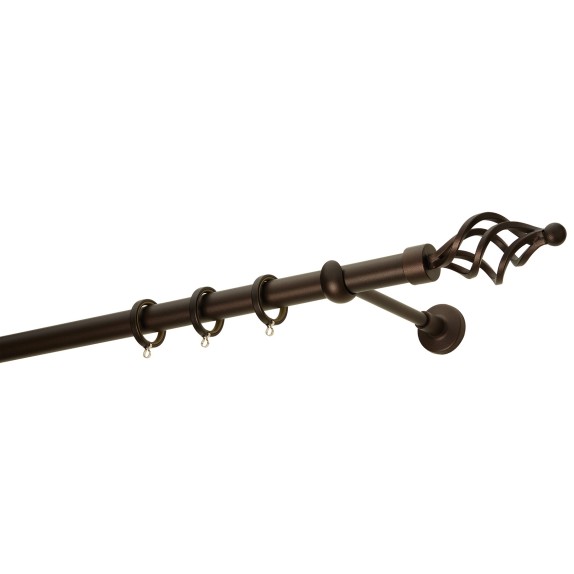 Κουρτινόβεργα Zogometal Rustique Collection R0454 Αντικέ...