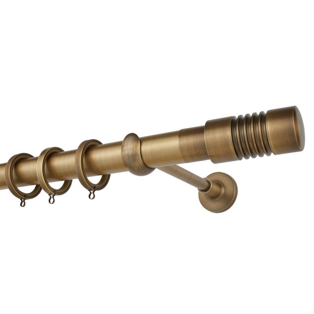 Κουρτινόβεργα Zogometal Easy Line E0436 Μπρονζέ