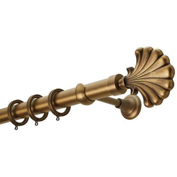 Κουρτινόβεργα Zogometal Classique Collection CL0064 Μπρονζέ