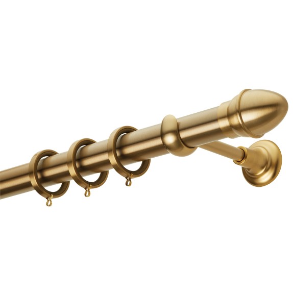 Κουρτινόβεργα Zogometal Classique Collection CL0073 Όρο Ματ