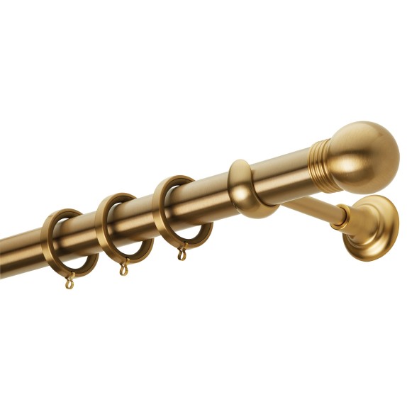 Κουρτινόβεργα Zogometal Classique Collection CL0074 Όρο Ματ