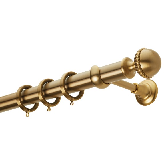 Κουρτινόβεργα Zogometal Classique Collection CL0076 Όρο Ματ