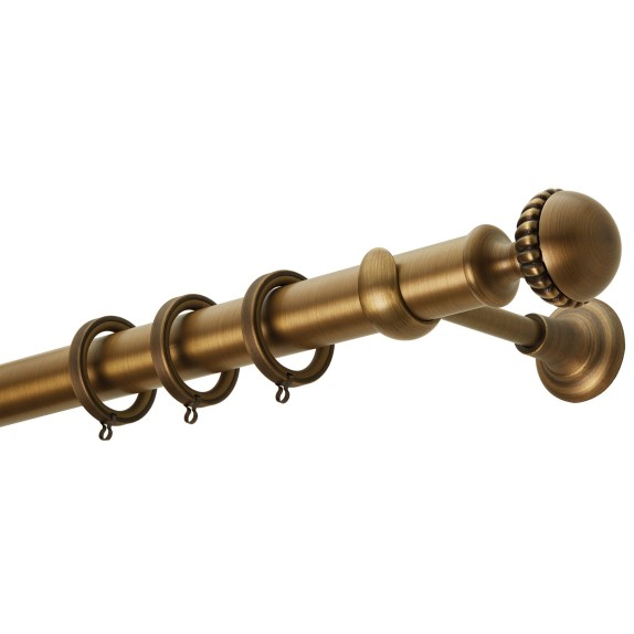 Κουρτινόβεργα Zogometal Classique Collection CL0076 Μπρονζέ