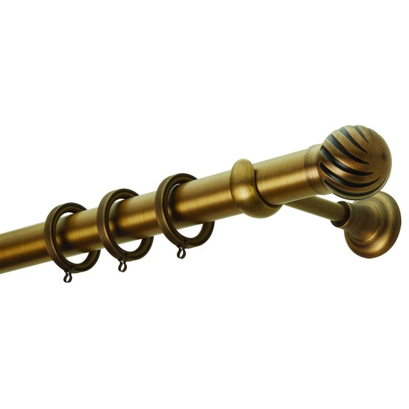 Κουρτινόβεργα Zogometal Classique Collection CL0427 Μπρονζέ