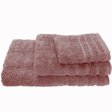 Σετ Πετσέτες 3 Τεμαχίων Anesis Cotton Pennie Mocca