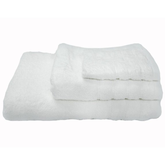 Πετσέτα Σώματος Anesis Cotton Pennie Λευκό 80x150