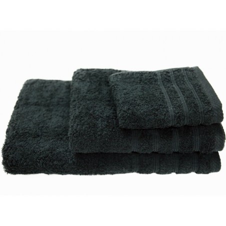 Πετσέτα Χεριών Anesis Cotton Pennie Μαύρο 30x50