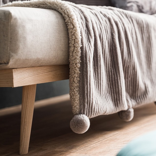 Κουβέρτα Καναπέ Gofis Home Softy Grey 478/15...