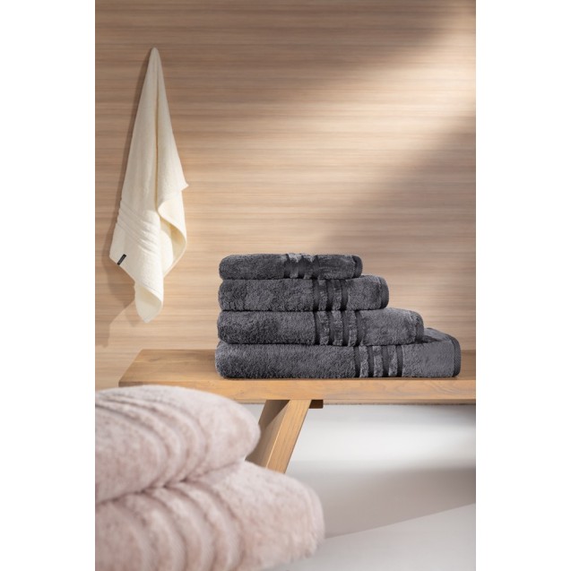 Πετσέτα Σώματος Guy Laroche Bonus Anthracite...