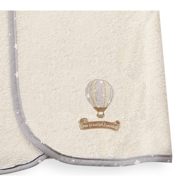 Κάπα Μπουρνούζι Dimcol Αερόστατο 01 Εκρού/Γκρι...