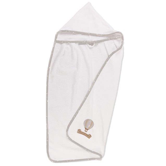 Κάπα Μπουρνούζι Dimcol Αερόστατο 05 Λευκό/Γκρι...