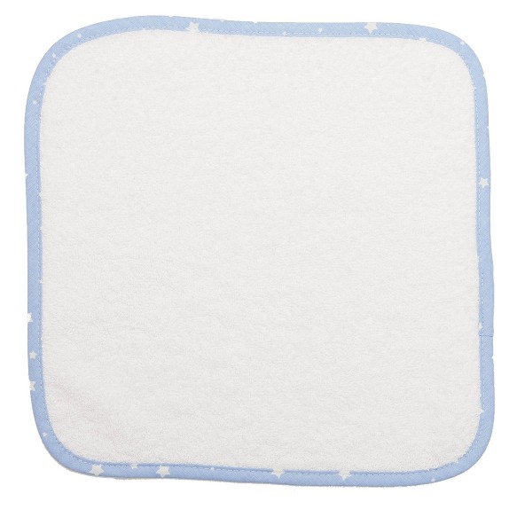 Πανάκι Ώμου Dimcol 03 Λευκό/Σιέλ 30x30