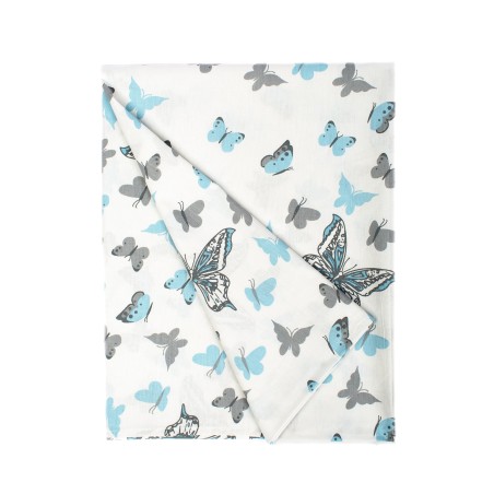 Πάνα Χασέ Dimcol Butterfly 56 Sky Blue 80x80