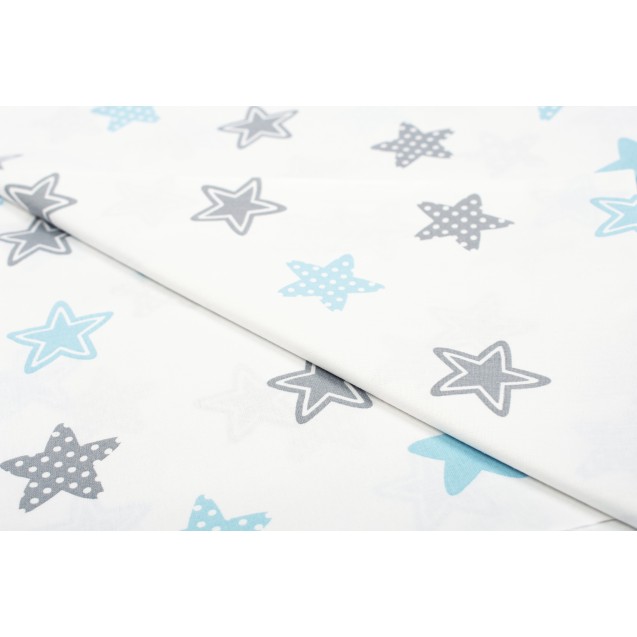 Σεντόνι Λίκνου Dimcol Star 104 Sky Blue 80x110