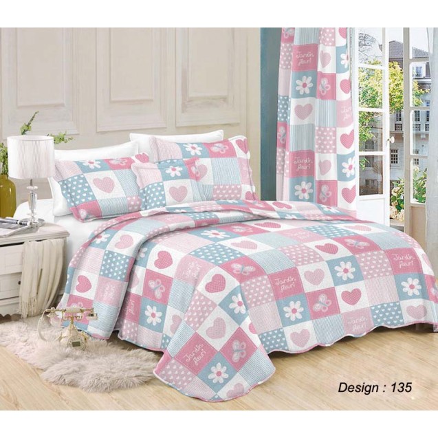 Σετ Κουβερλί Υπέρδιπλο Dimcol 135 220x240