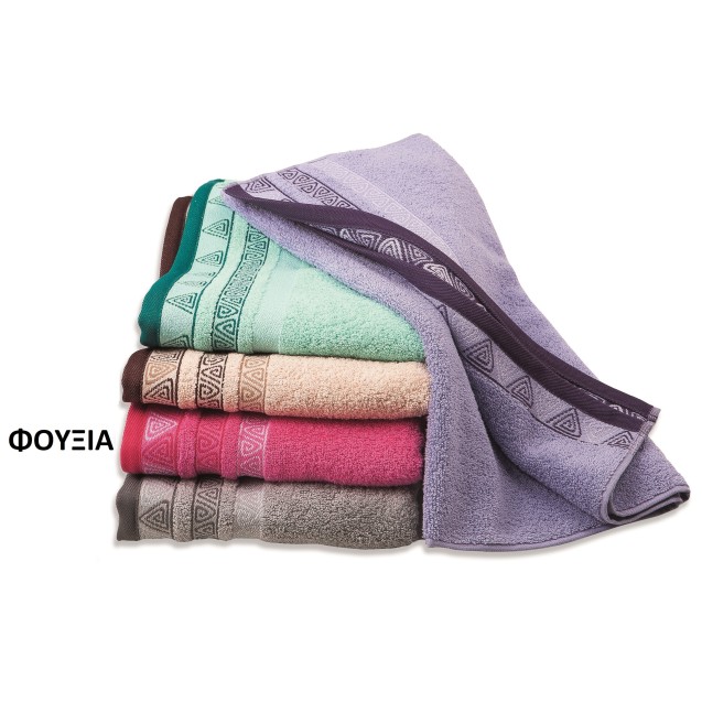 Πετσέτα Σώματος Dimcol Θάλεια Φούξια 70x140