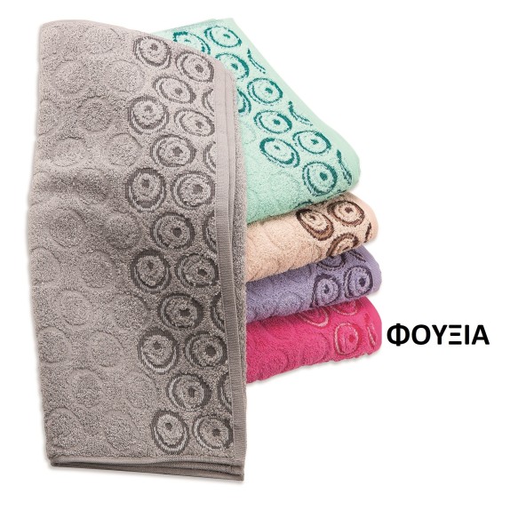 Πετσέτα Σώματος Dimcol Ουρανία Φούξια 90x150