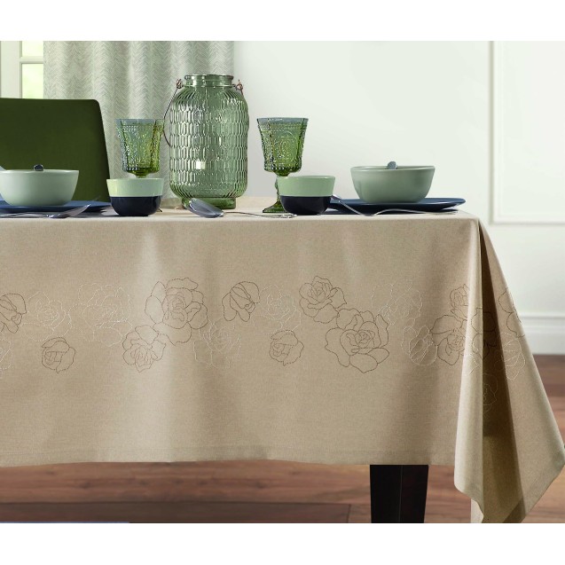 Tραπεζομάντηλο Makis Tselios Lesli 140x180