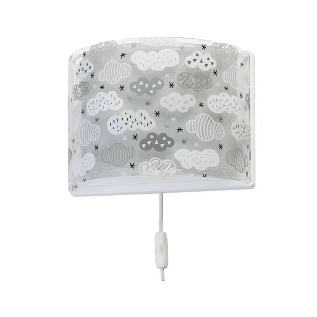 Παιδική Απλίκα Τοίχου Ango Clouds Gray 41418 E