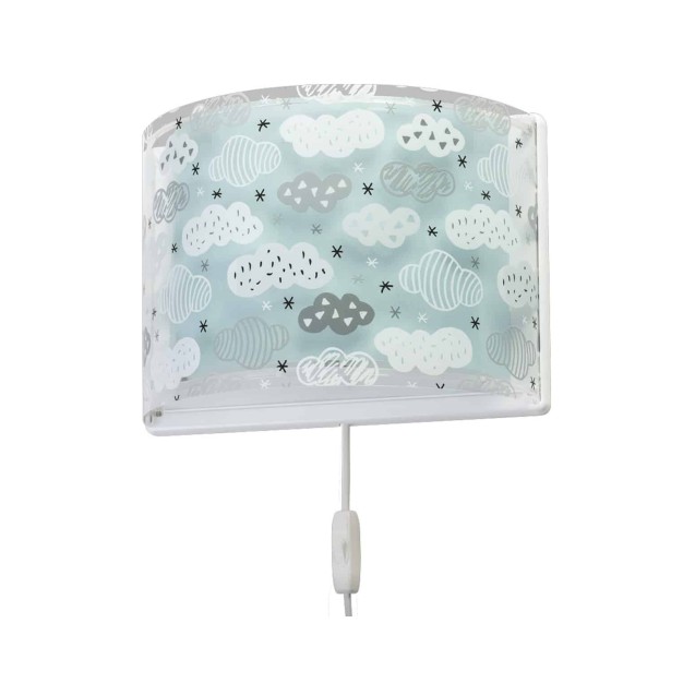 Παιδική Απλίκα Τοίχου Ango Clouds Green 41418 H