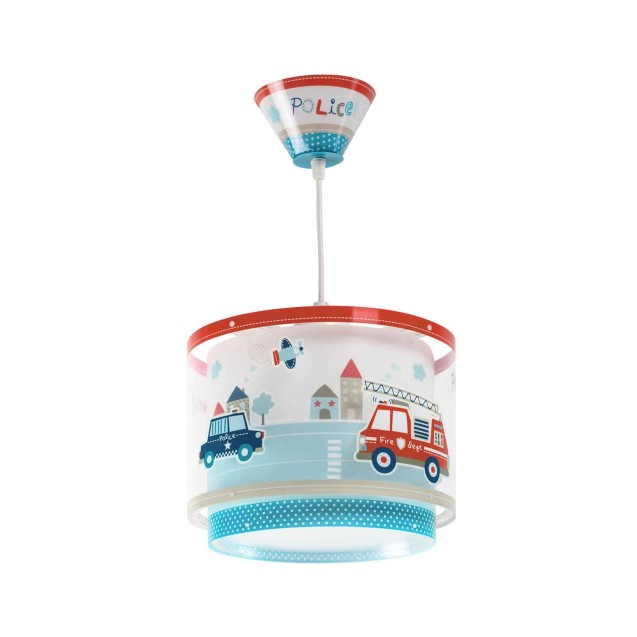 Παιδικό Φωτιστικό Οροφής Μονόφωτο Ango Police...