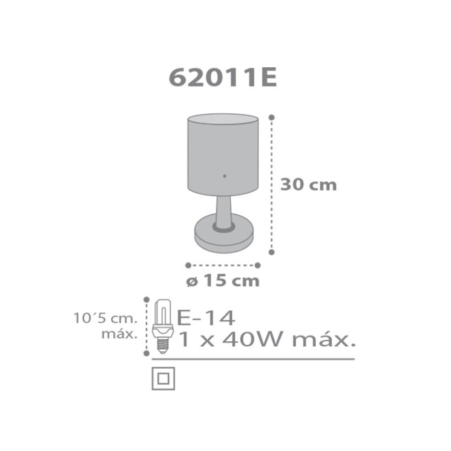 Παιδικό Πορτατίφ Ango Sweet Dreams Gray 62011 E