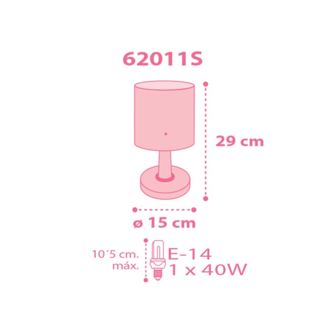 Παιδικό Πορτατίφ Ango Sweet Dreams Pink 62011 S