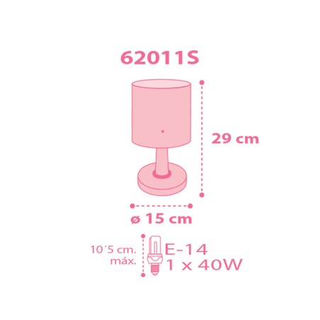 Παιδικό Πορτατίφ Ango Sweet Dreams Pink 62011 S